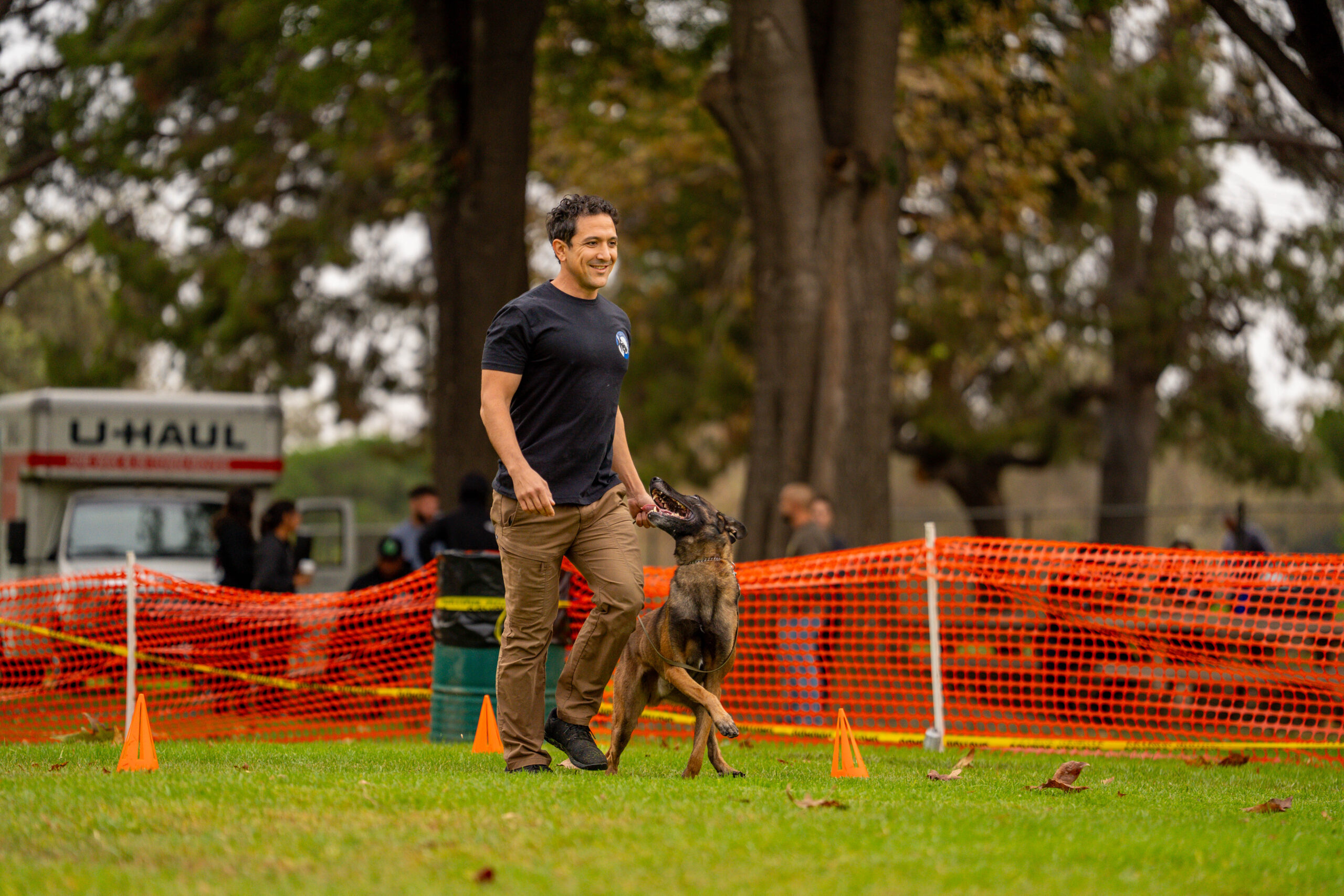 Professional dog training session at Ironwood Dog Training, Phoenix AZ